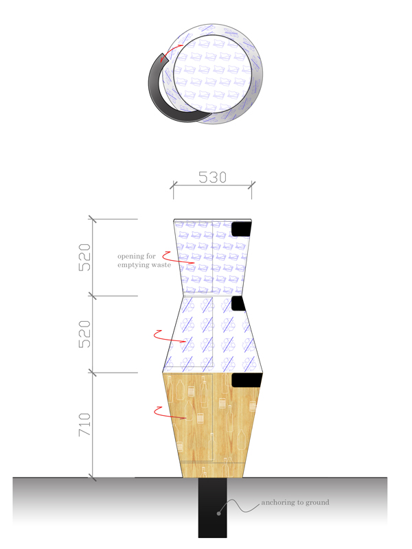 Vertical Garbage System