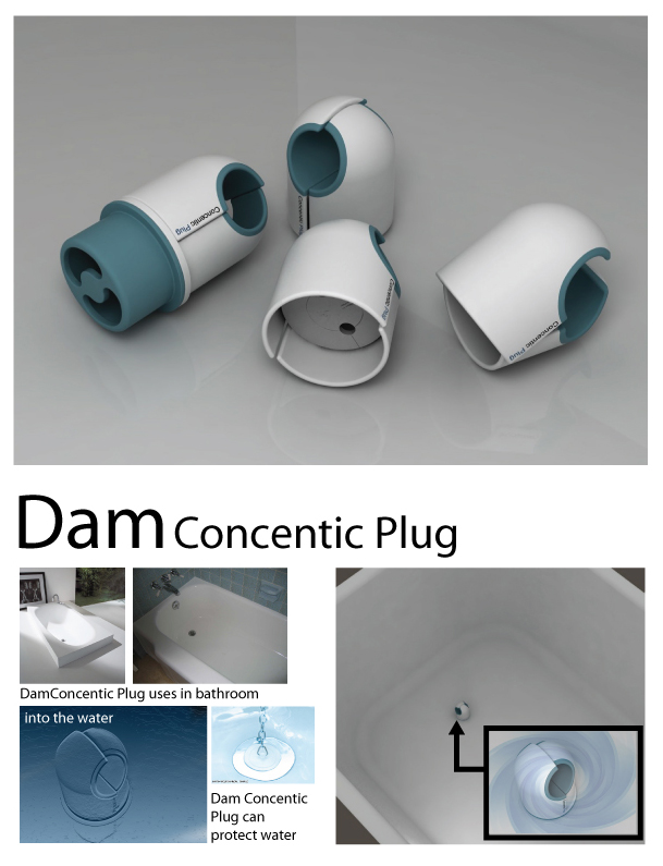 dam concentic plug