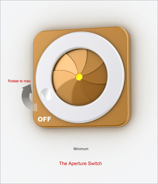 the aperture switch