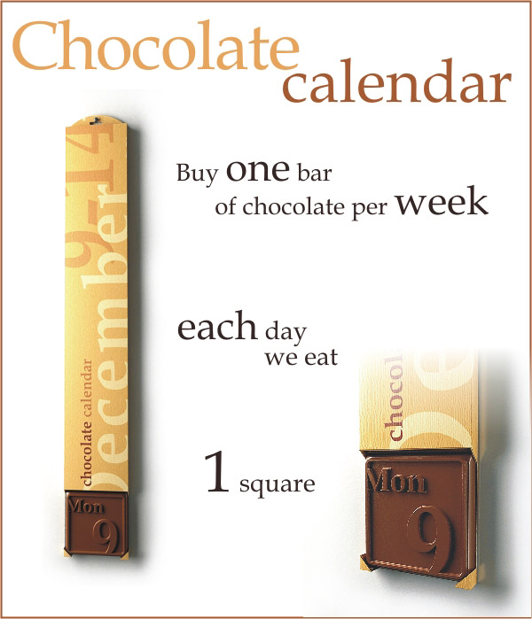 edible calendar