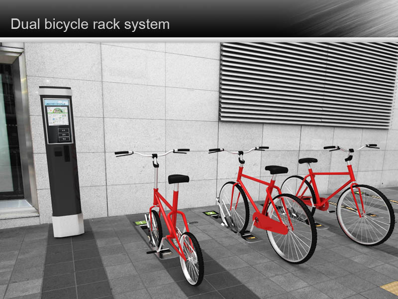 dual bicycle rack system