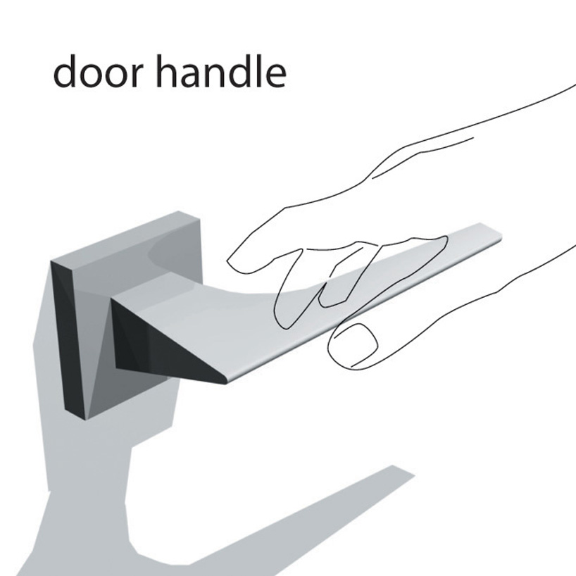 just simple   door handle