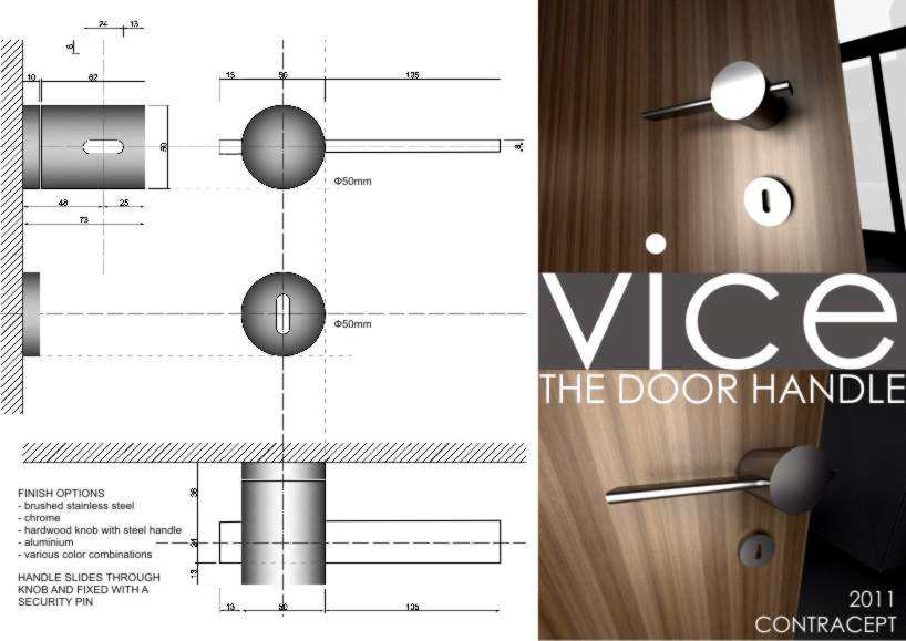 VICE   the door handle