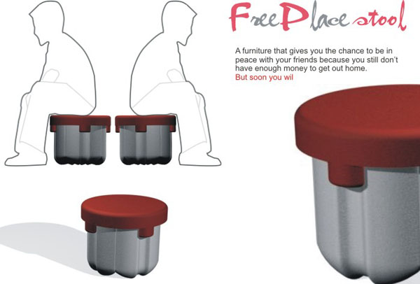 free place stool