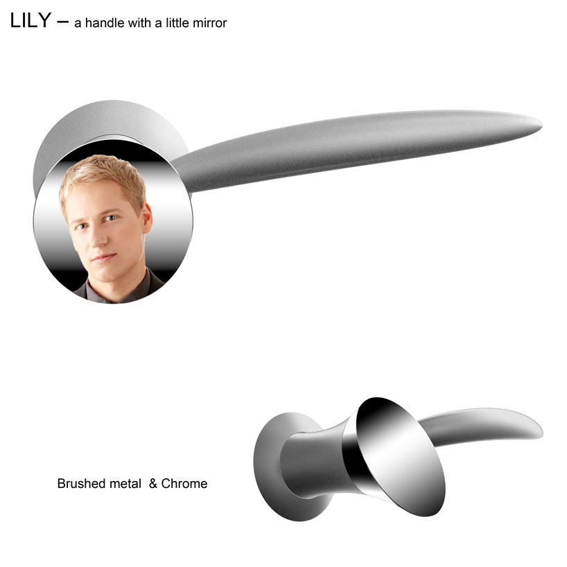 lily – a handle with a little mirror