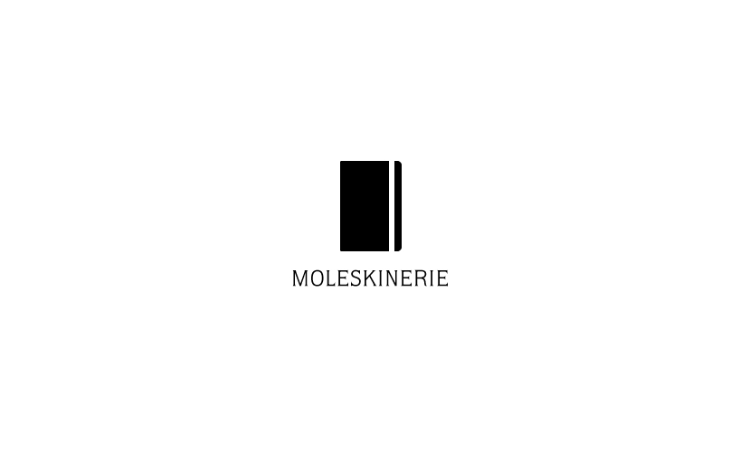Moleskinerie minimalist logotype
