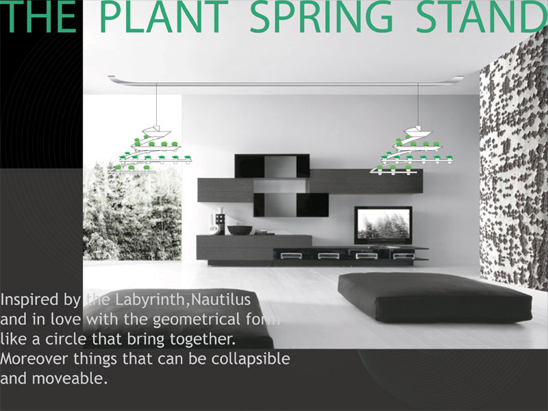 the plant spring stand