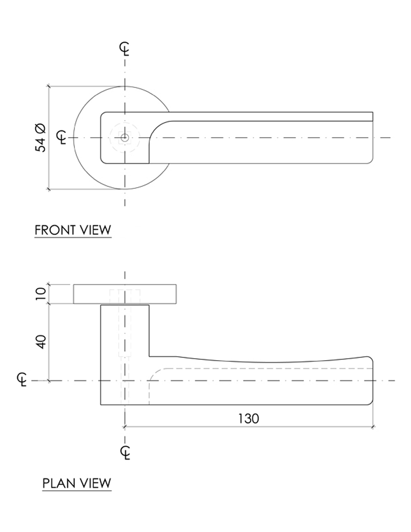 wood lever handle