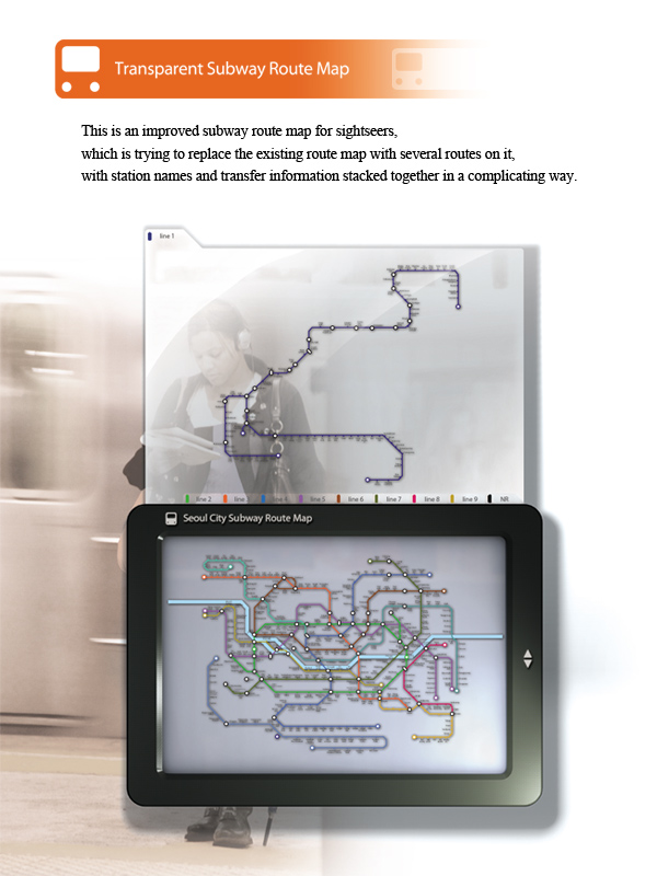 subway routemap 'lucid'