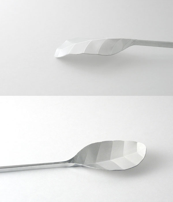 leaf shaped spoon