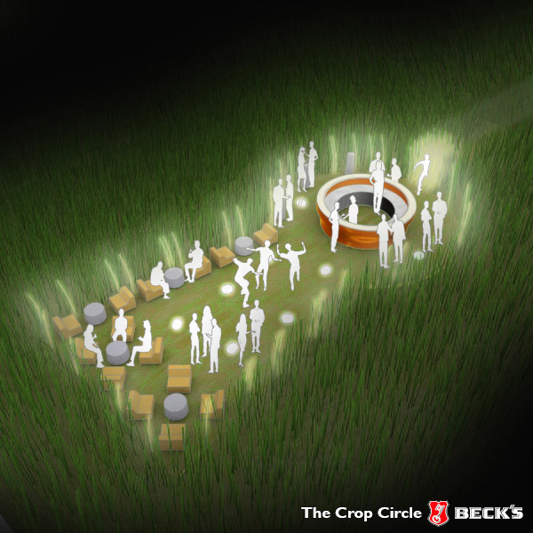 beck's crop circle