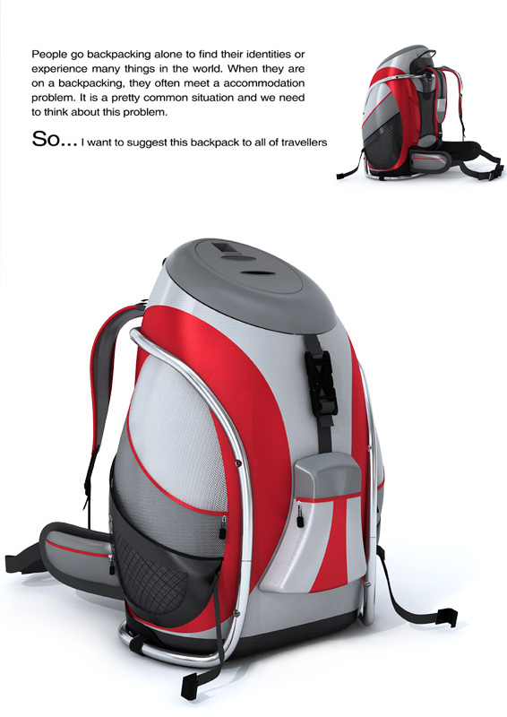 camping backpack