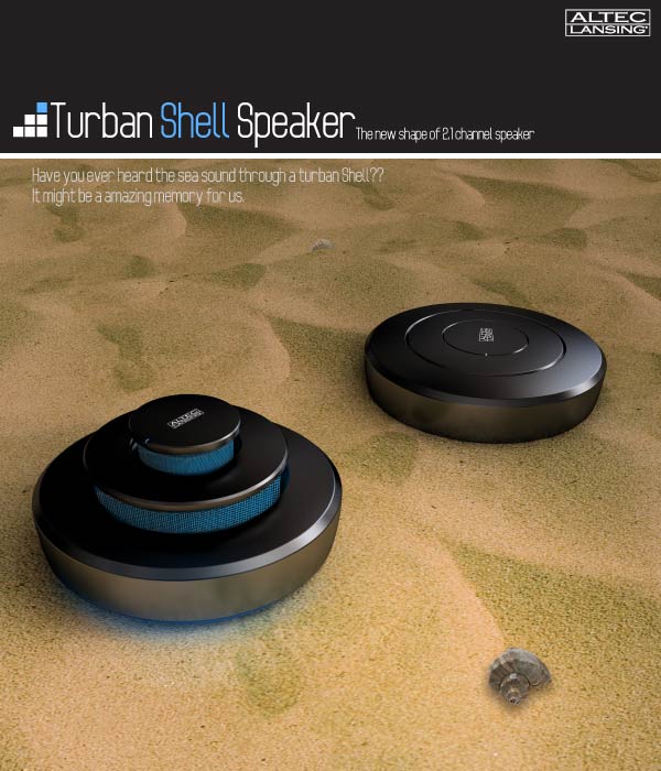 turban shell speaker