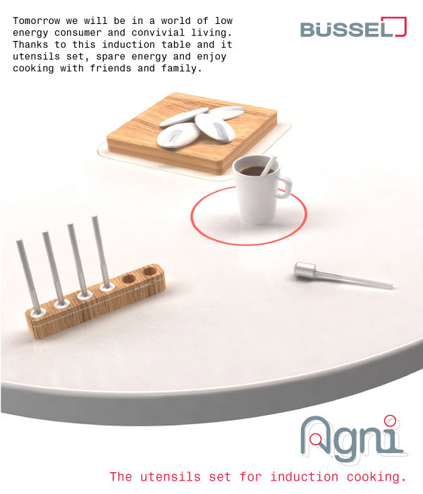 Agni :Agni : utensilS set for induction cooking.
