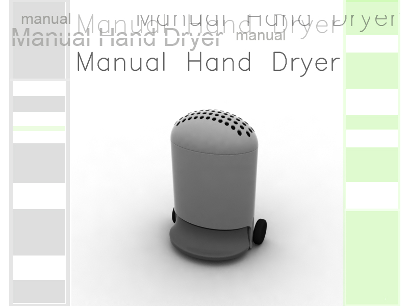 manual hand dryer