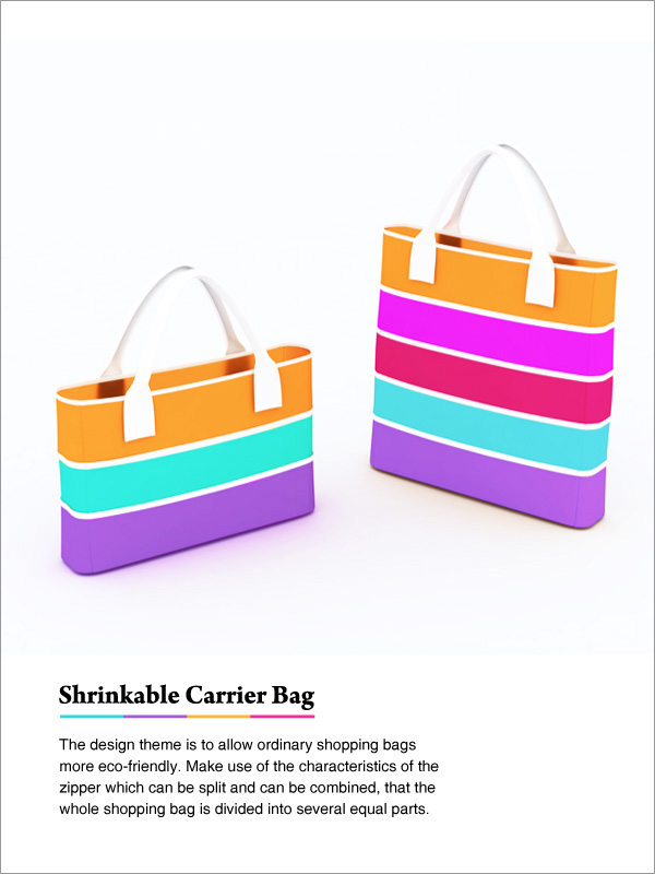 shrinkable carrier bag