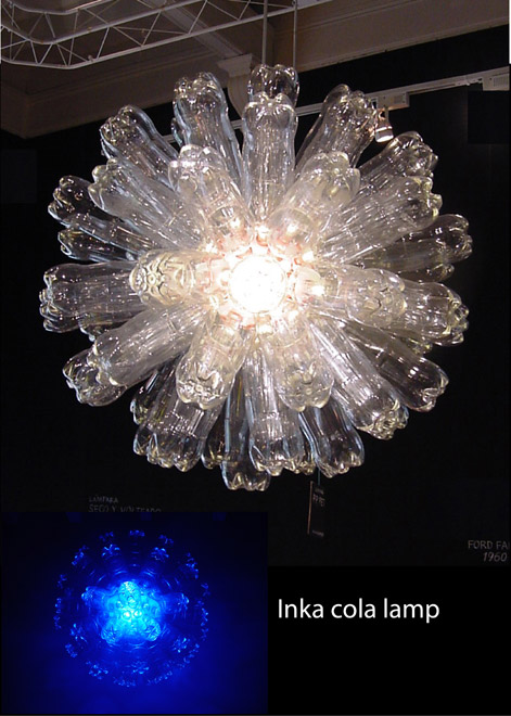 Inka Cola lamp