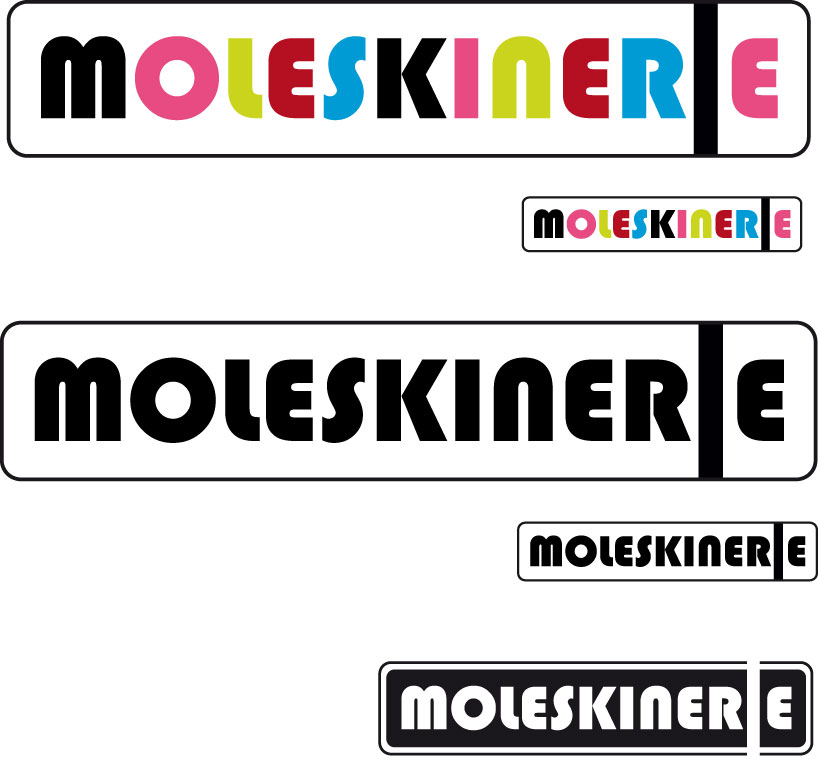 Moleskinerie logo design