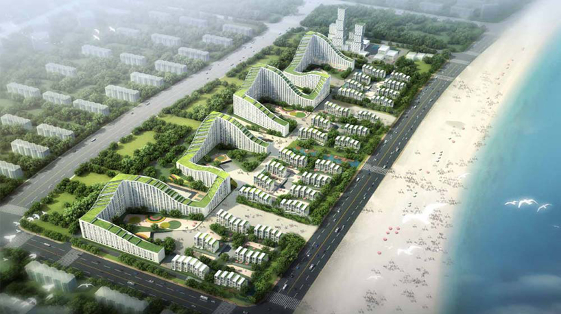 HAO / Holm Architecture Office & Archiland Beijng competition entry for the Dongjiang Master Plan.