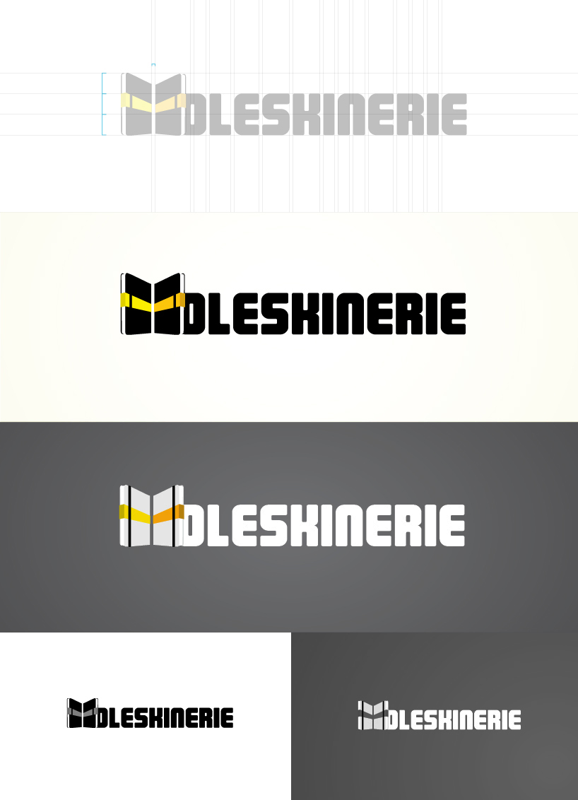 Back to back logo for moleskinerie