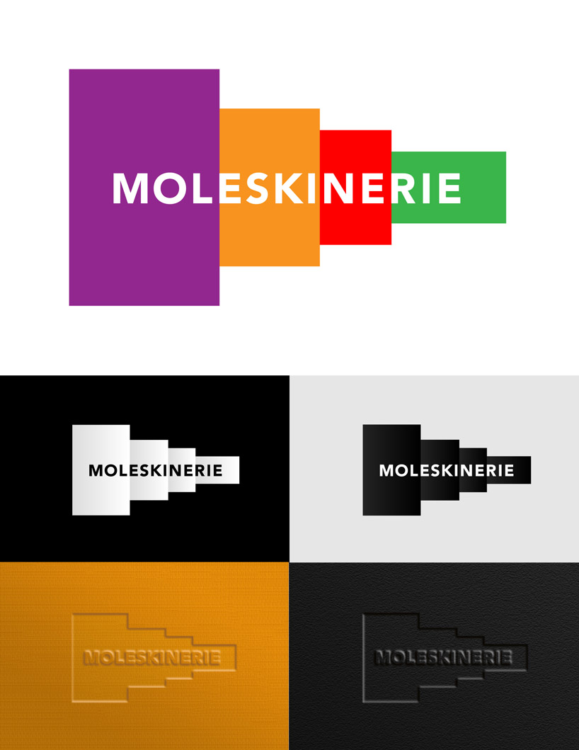 building blocks as moleskinerie logo
