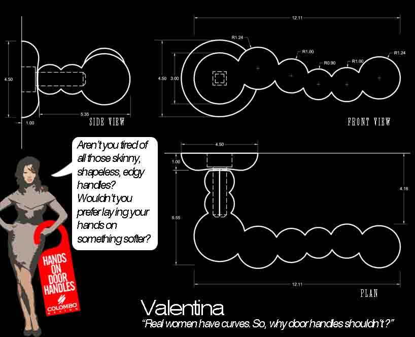 Curves of Valentina