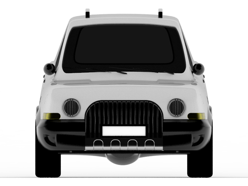 Renault 4 Redesign by Vladimir Lonzaric