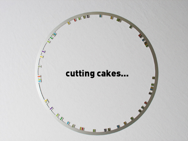 cutting cakes