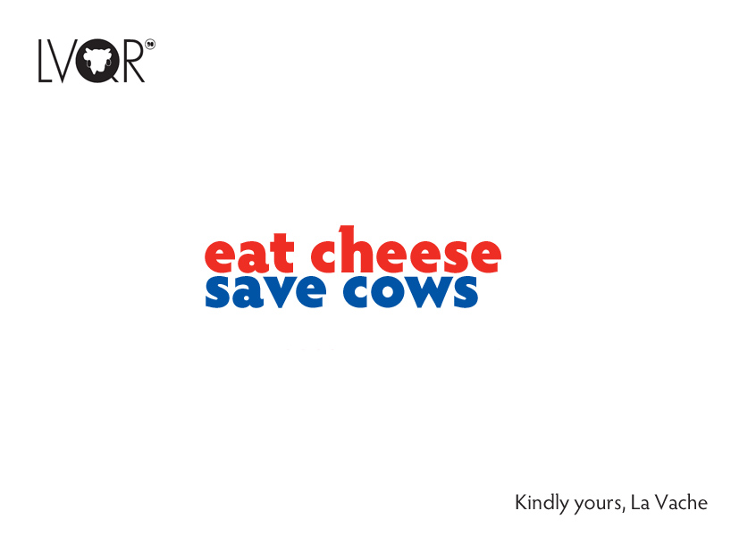 eat cheese save cows