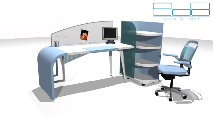 eda , desk and rest