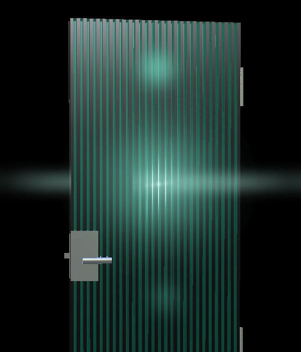 translucent door
