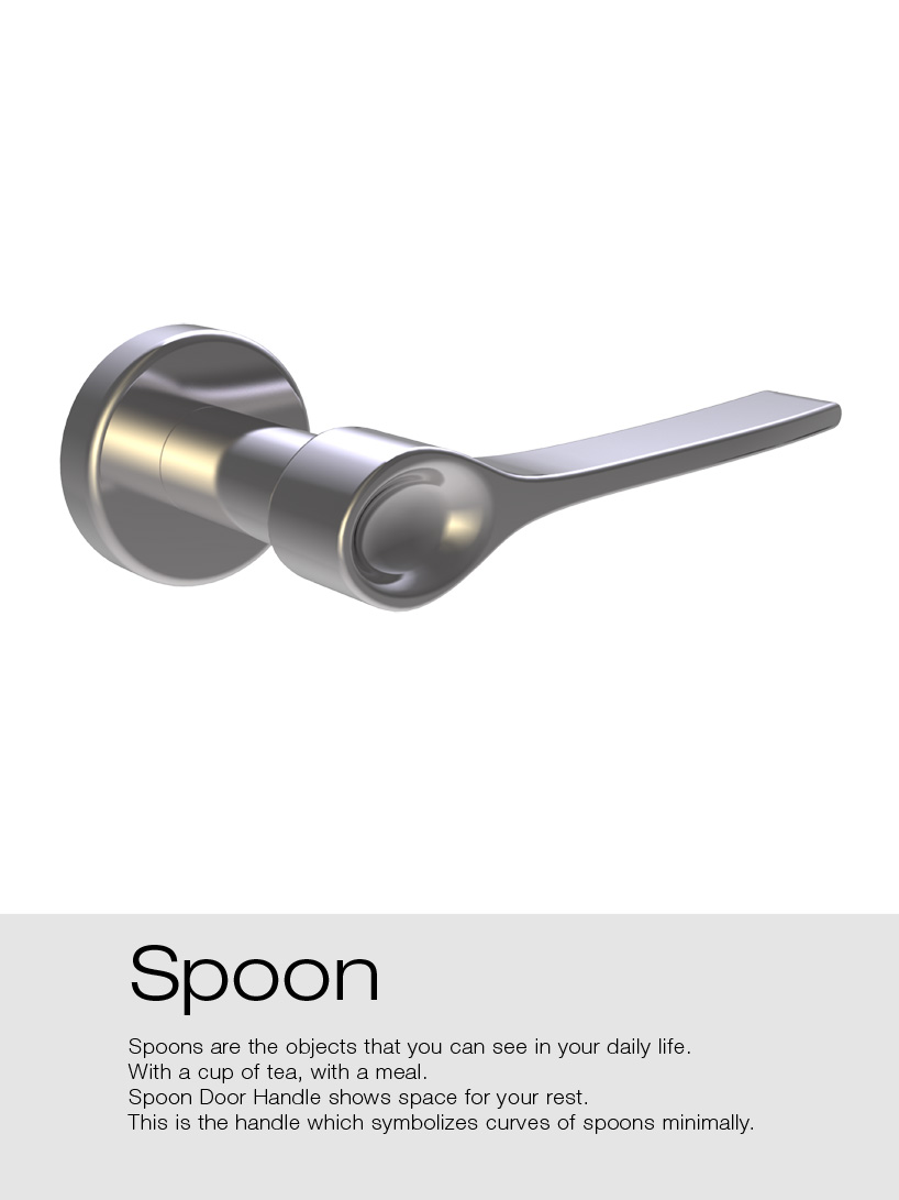 Spoon Door Handle