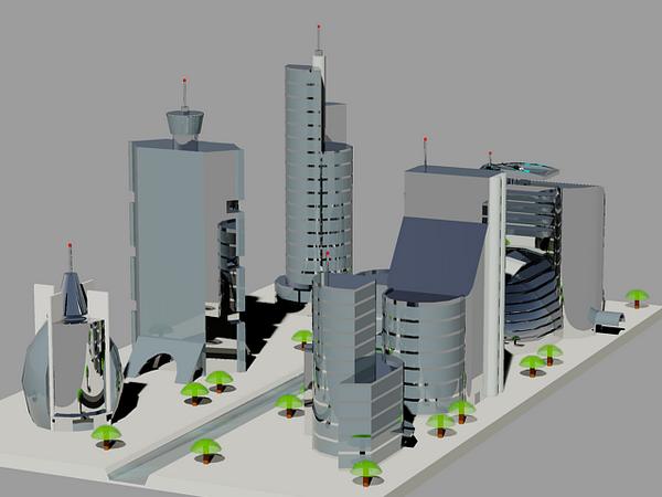 Valley of future building | designboom.com