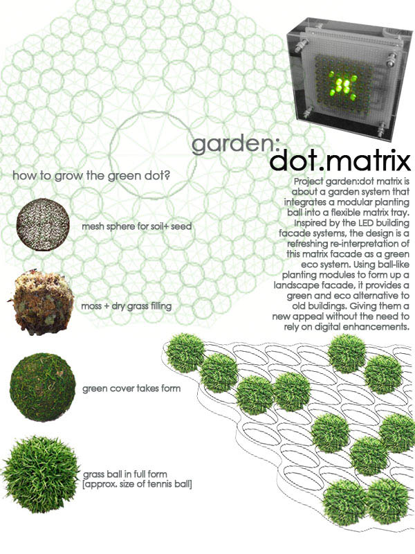 garden: dot matrix