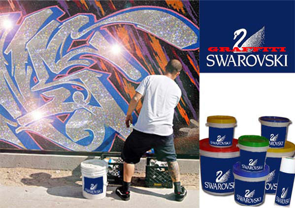swarovski graffiti