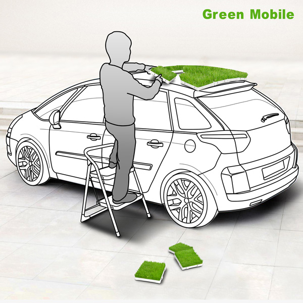 green mobile