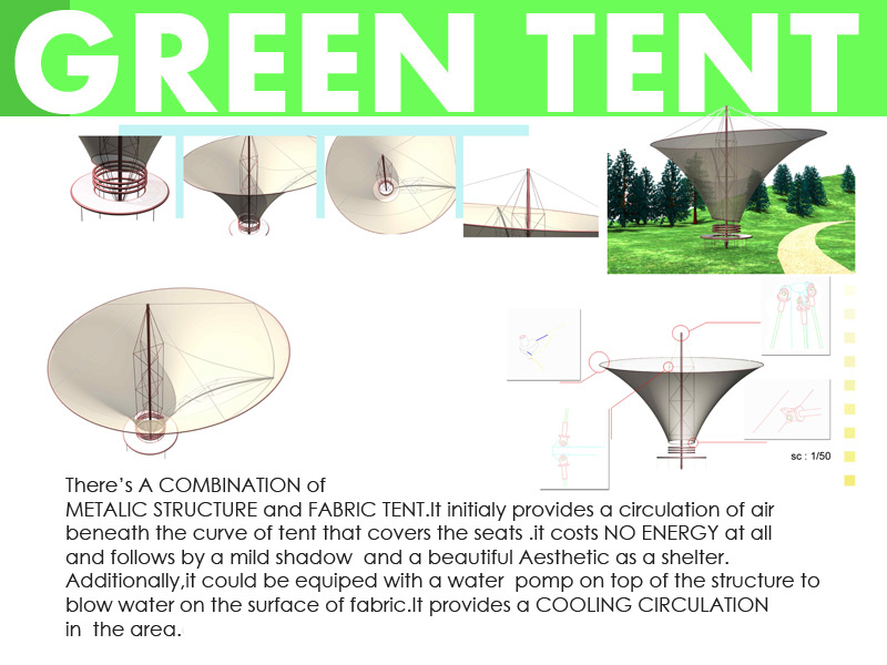 green tent