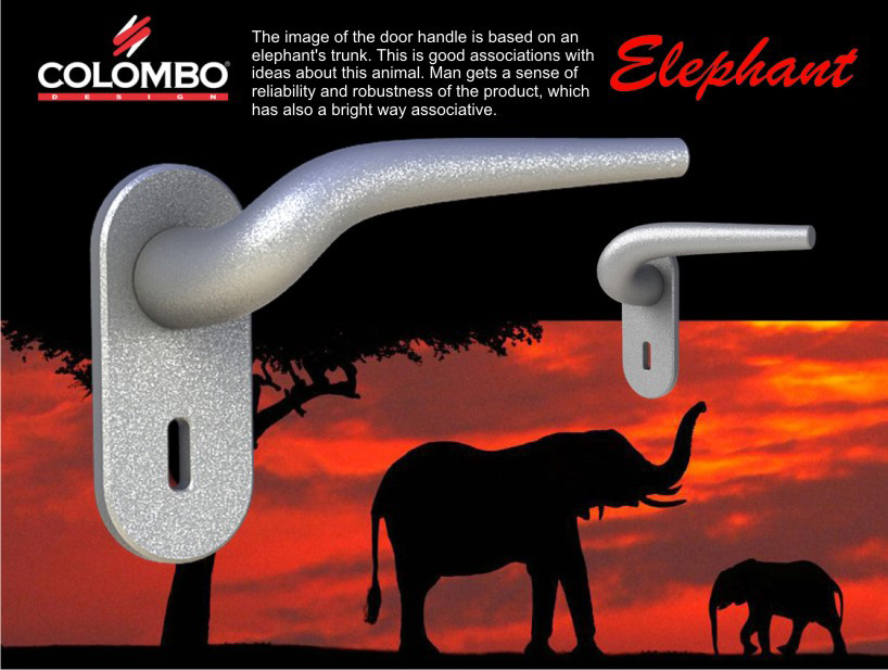 elephant door handle