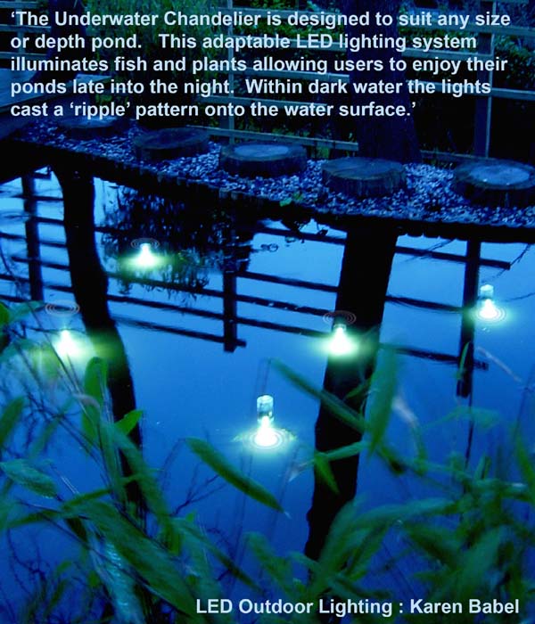 underwater chandelier