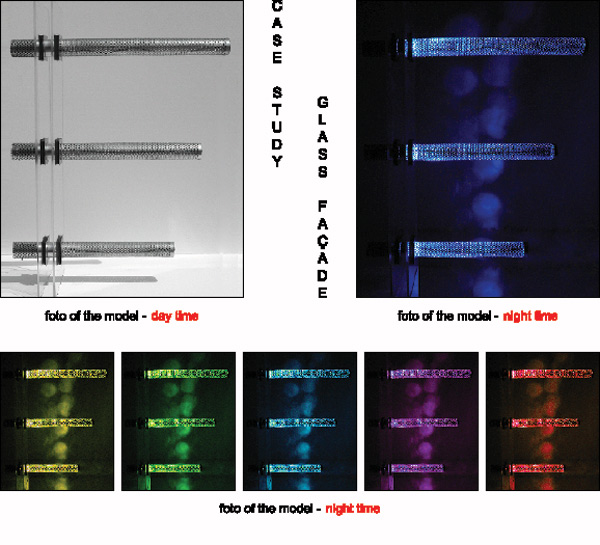 bright led façade