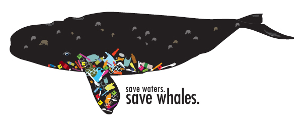 save waters. save whales.