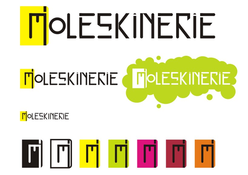 moleskinerie logo by tiago portela