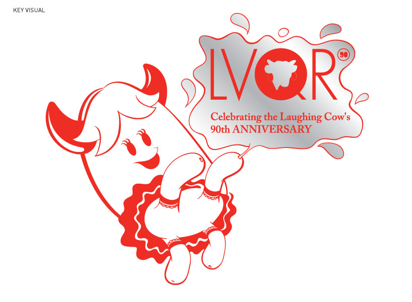 THE LAUGHING COW'S 90th anniversary