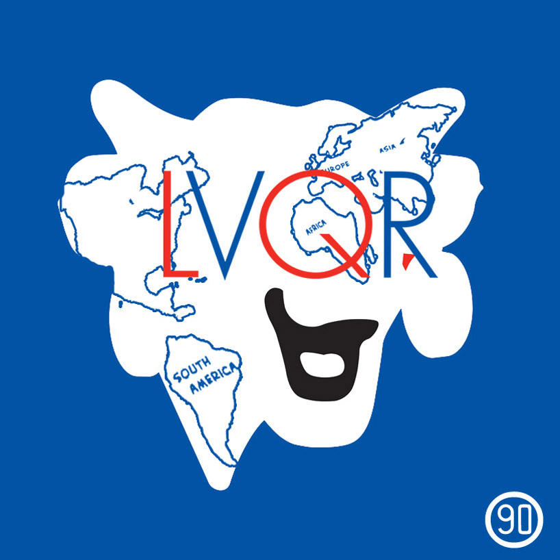 An integration between the cd album, world, fashion and the LVQR brand (Blue)