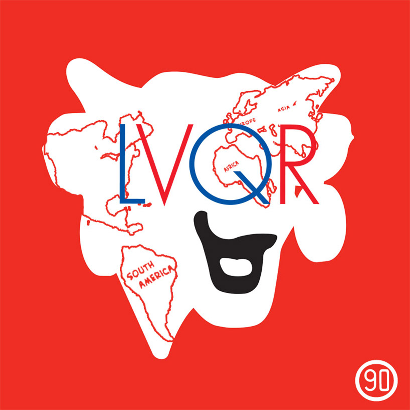 An integration between the cd album, world, fashion and the LVQR brand (Red)