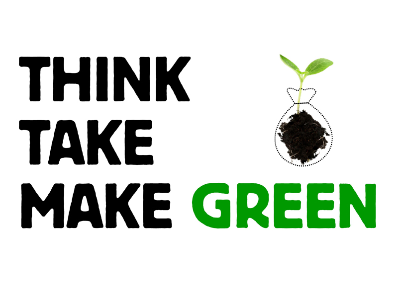 think take make green