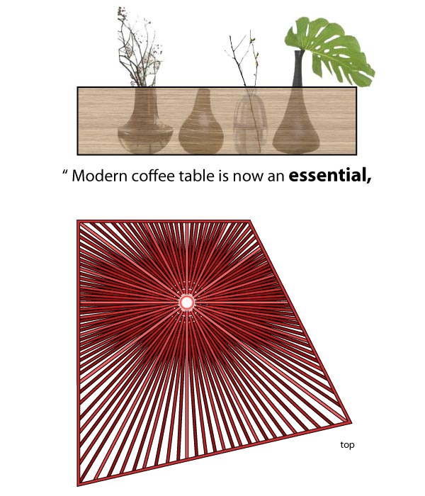 modern coffee table is now artssential.