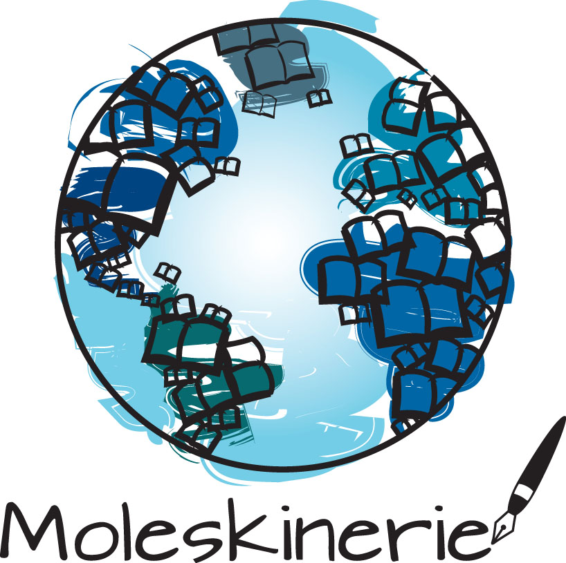 Moleskinerie logo A whole world to write about, a whole world of Moleskinerie!