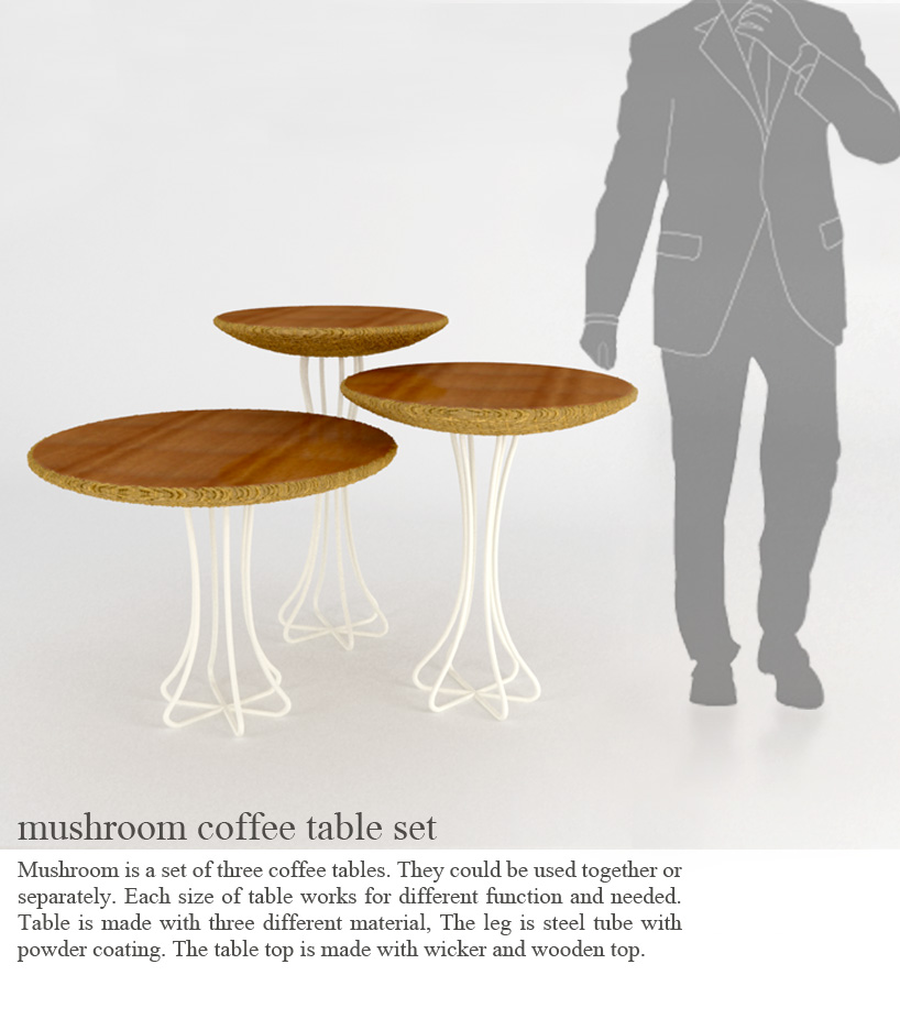mushroom coffee table
