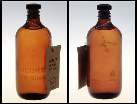 Cooperativa Olvera Olive Oil Bottle Packaging